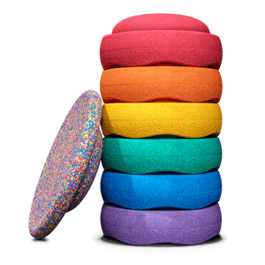 Stapelstein Rainbow Set Stacking Stones