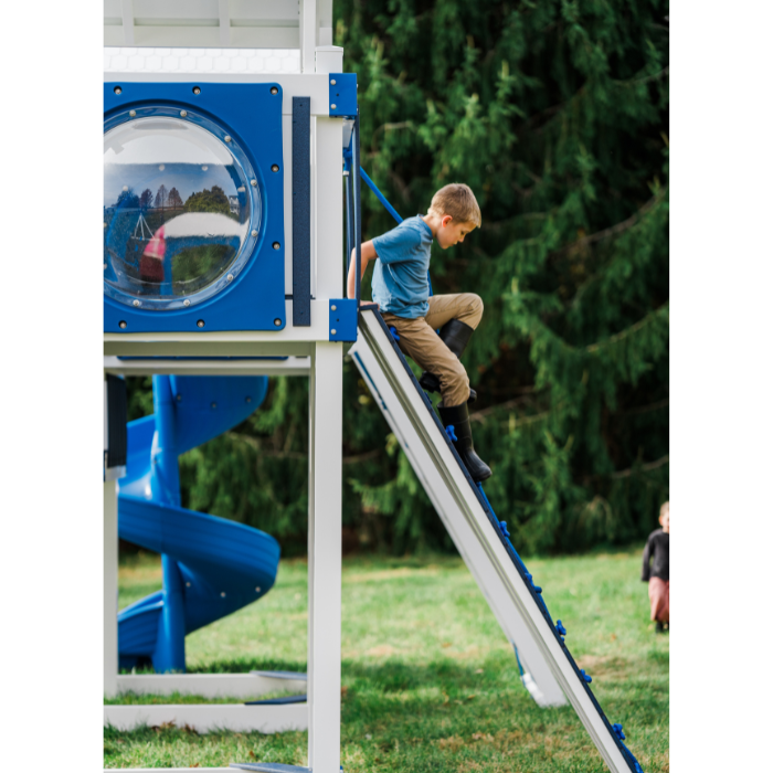 milky way climber rock wall