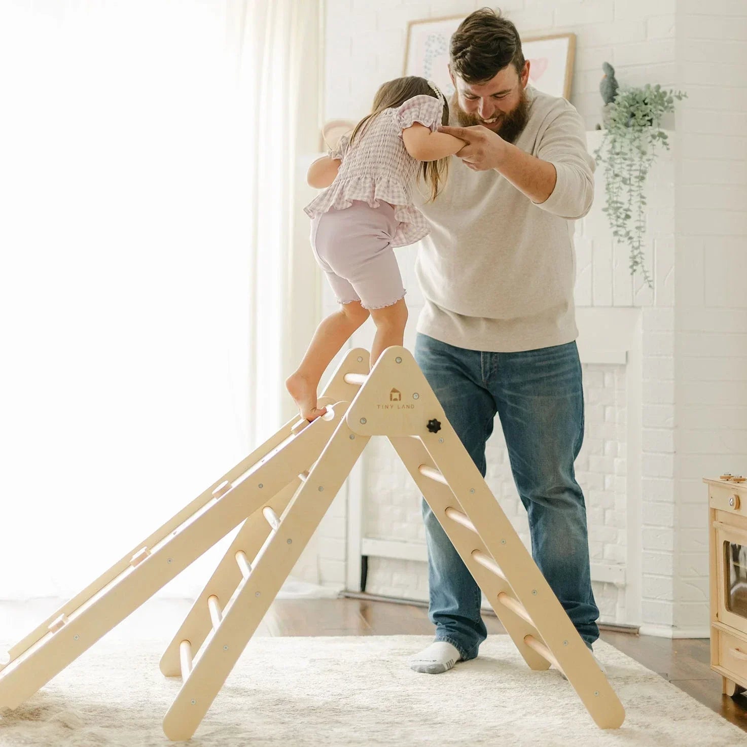 Tiny Land® 5-in-1 Montessori climbing set — AlignedPlay