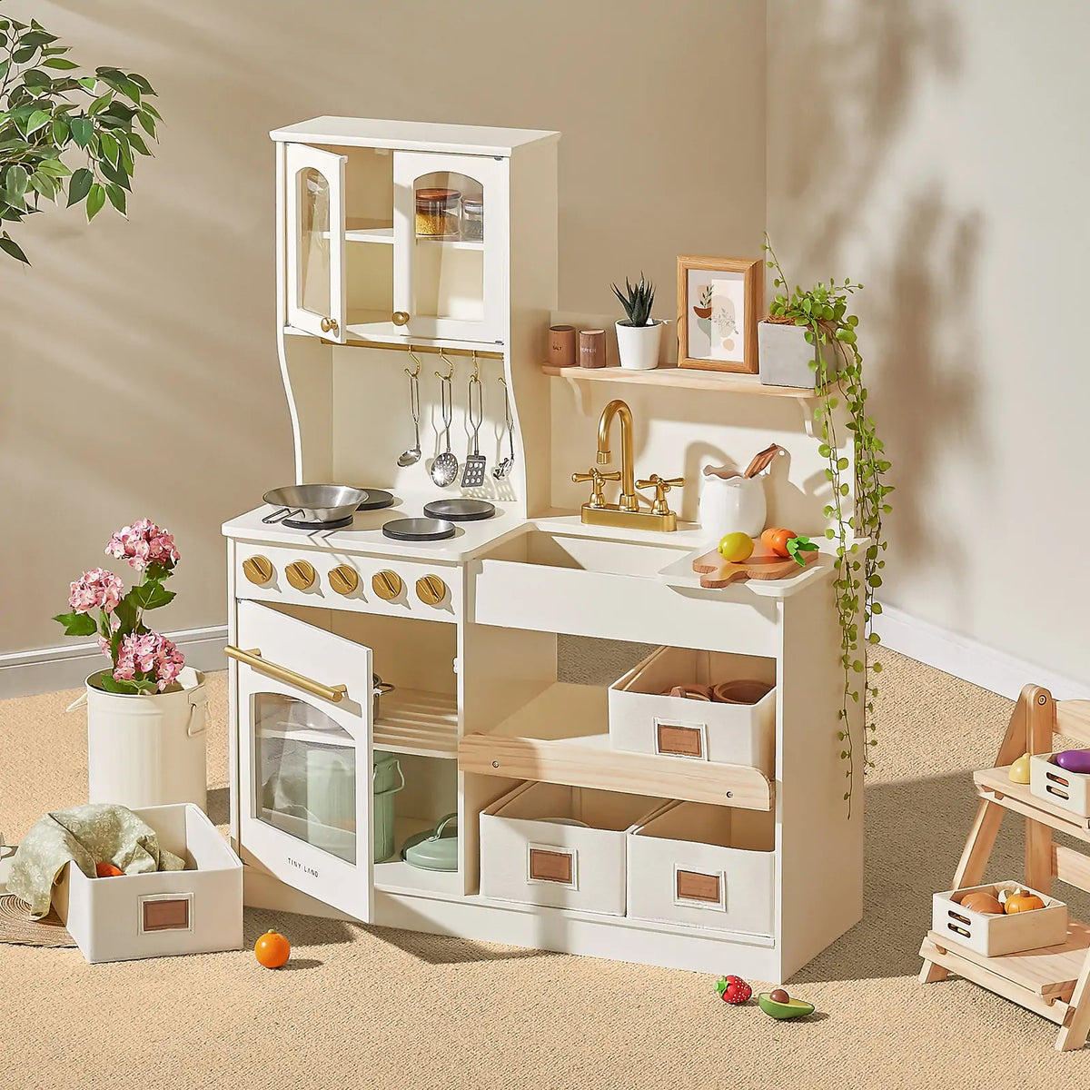 Tiny Land Trendy Play Kitchen — AlignedPlay - Main Image