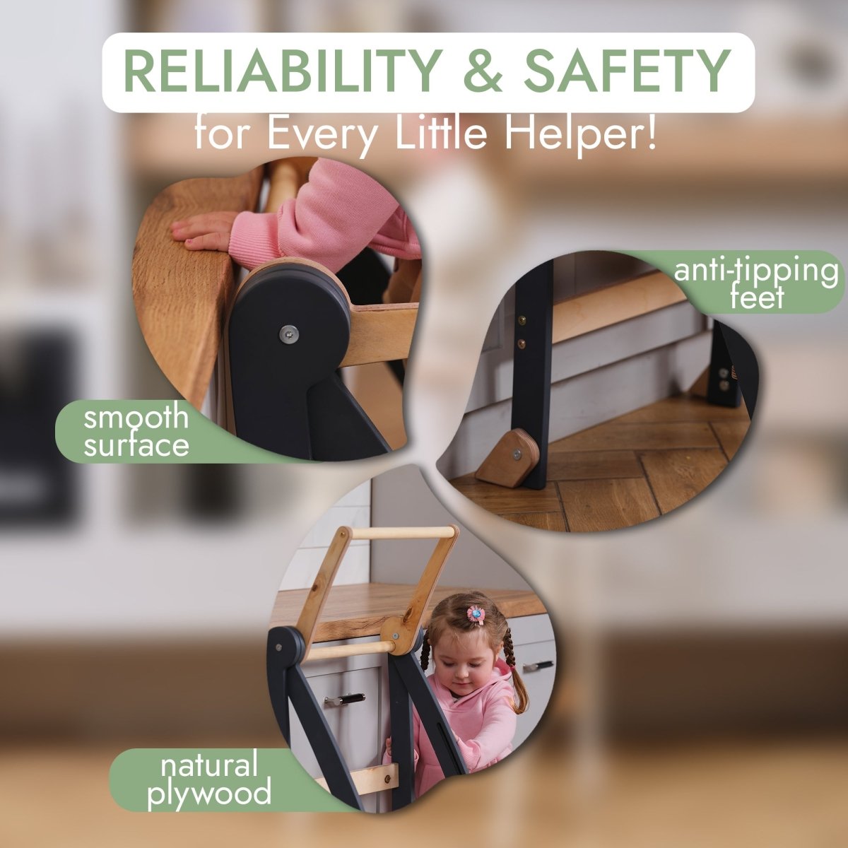 Foldable Mother's Helper | Graphite