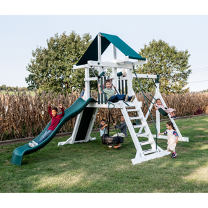 wishing star vinyl swing set