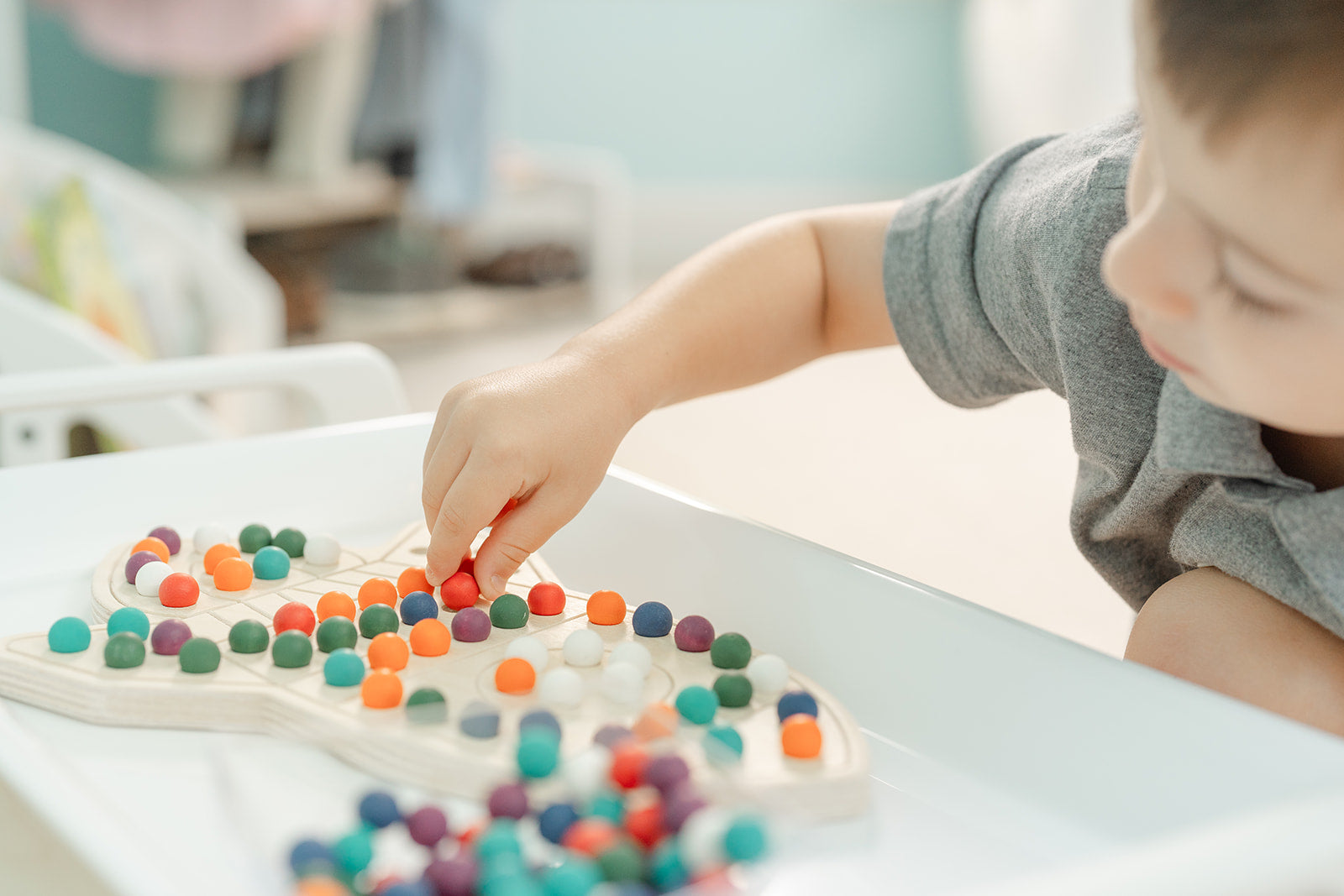 Blueberry and Third Rocketship Activity Board