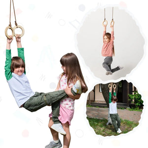Wooden Gymnastics Rings