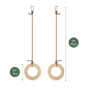 Wooden Gymnastics Rings