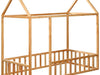 2MamaBees Montessori House Bed with Rails Corner View