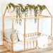 2MamaBees Montessori House Bed with Rails Lifestyle Corner View
