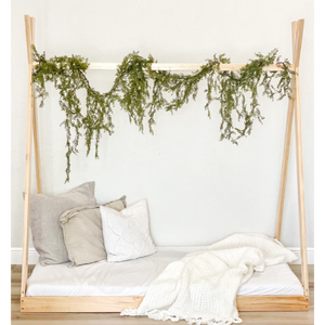 2MamaBees Montessori Teepee Bed Lifestyle Front View