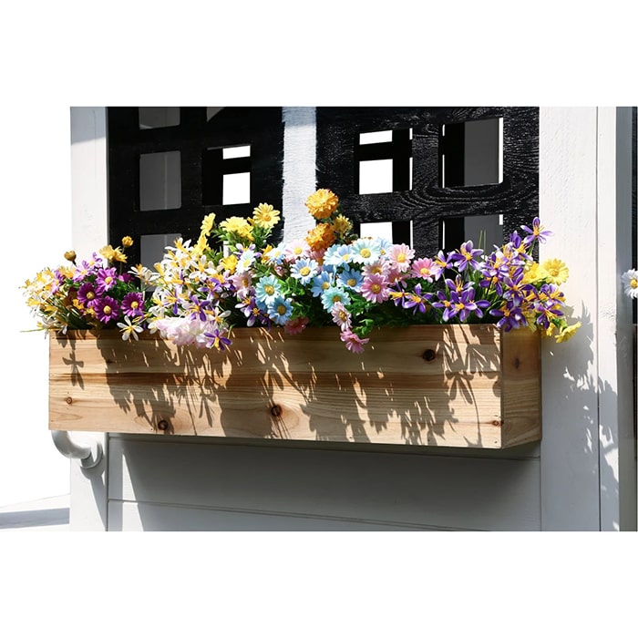 2MamaBees Reign Two Story Playhouse Flower Box