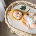 Ellie & Becks Aria Doll Rattan Changing Table Top View