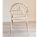 Ellie & Becks Co. Beckett Doll Highchair in Rattan Rear View
