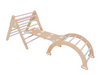 Large Pikler Climbing Play Set Pastel