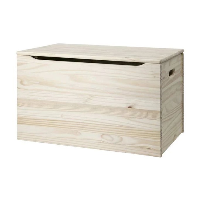 Little Colorado Classic Toy Chest in Wood Unfinished