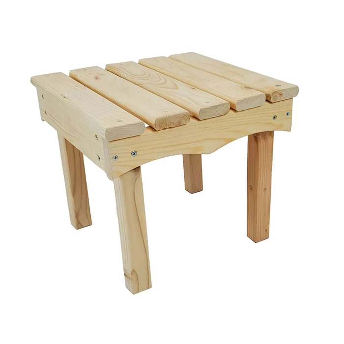 Little Colorado Kids Adirondack End Table Natural