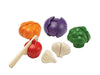 PlanToys 5 Colors Veggie Set Full View