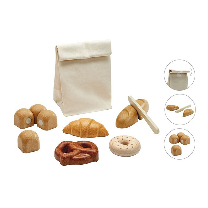 PlanToys Bread Set Front View