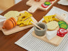 PlanToys Cheese & Charcuterie Board Top View