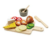 PlanToys Cheese & Charcuterie Board front Side View