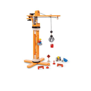 PlanToys Crane Set Full View