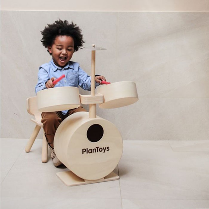 PlanToys Drum Set Lifestyle 6