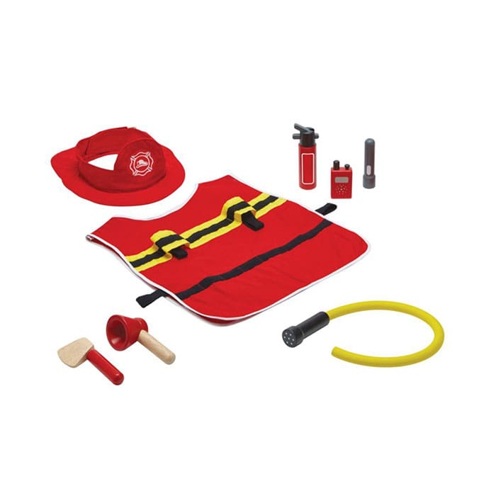 PlanToys Fire Fighter Play Set Full View