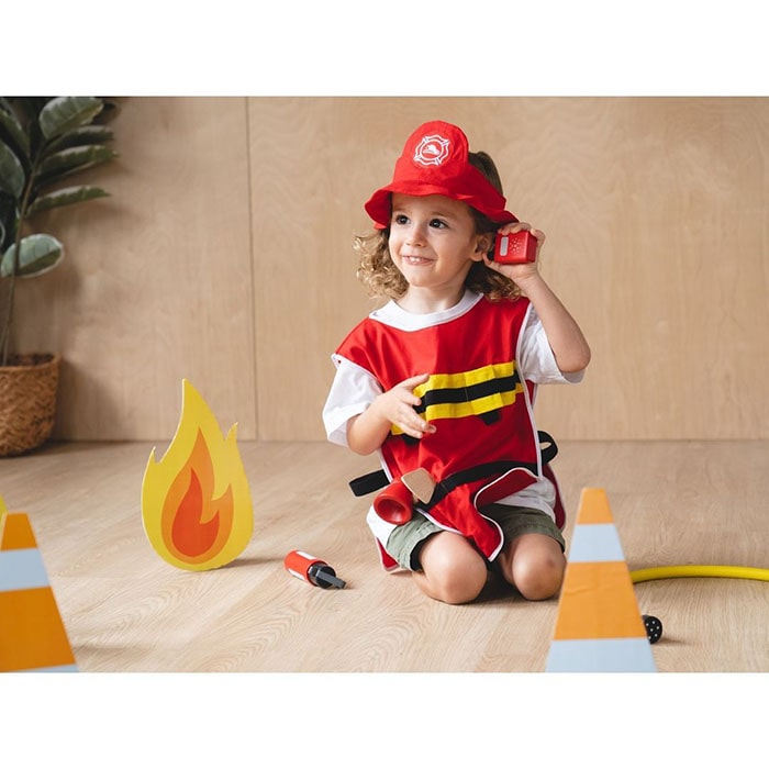 PlanToys Fire Fighter Play Set Lifestyle 2