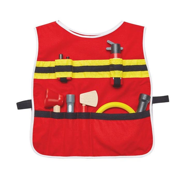 PlanToys Fire Fighter Play Set Vest