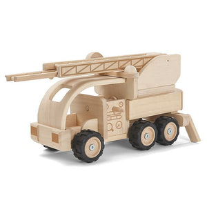 PlanToys Fire Truck Corner View