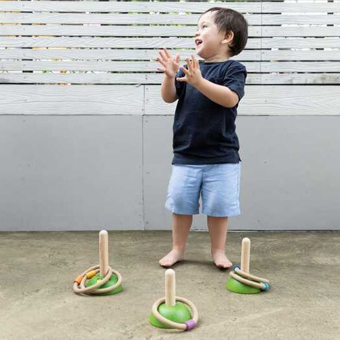 PlanToys Meadow Ring Toss Lifestyle 3