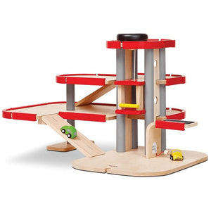 PlanToys Parking Garage Full View