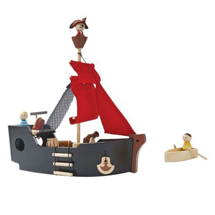 PlanToys Pirate Ship With Small Ship