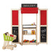 PlanToys Play Center Front View With Food Cart