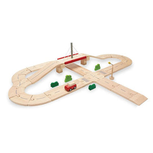 PlanToys Road System Full View