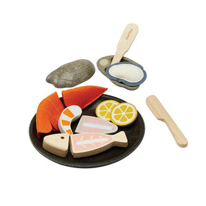 PlanToys Seafood Platter Full View