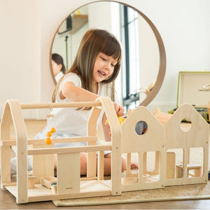 PlanToys Slide N Go Dollhouse Lifestyle 2