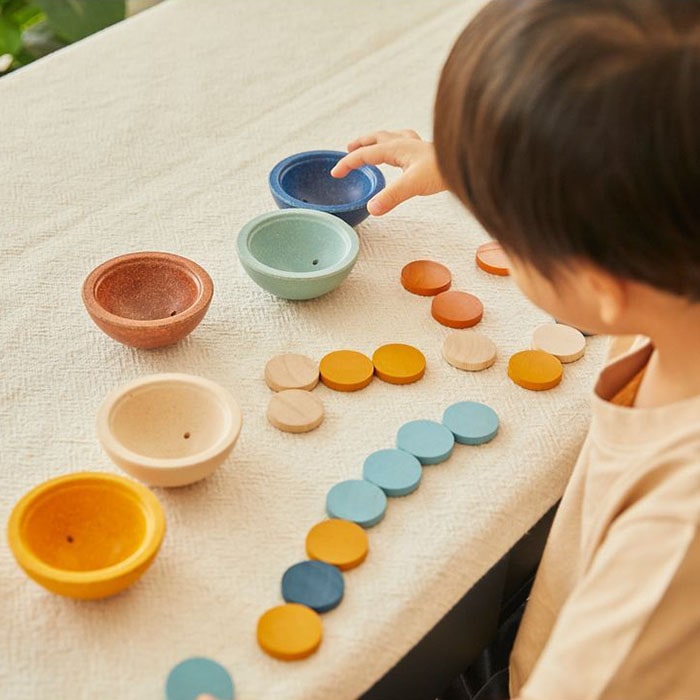 PlanToys Sort & Count Cups - Orchard Lifestyle 2