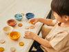 PlanToys Sort & Count Cups - Orchard Top View