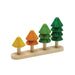 PlanToys Sort & Count Trees Front View