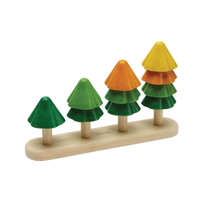 PlanToys Sort & Count Trees Full View