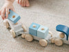 PlanToys Stacking Train Trio - Orchard Up Close
