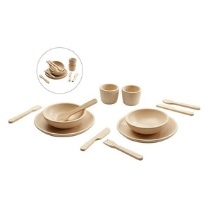 PlanToys Tableware Set Top Front View