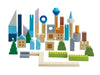 PlanToys Urban City Blocks Full View