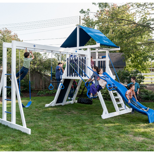 star swingsets starburst swingset in vinyl
