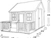 Whole Wood Playhouses Playhouse Arctic Auk Dimensions