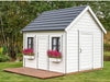 Whole Wood Playhouses Playhouse Arctic Auk Facing Left