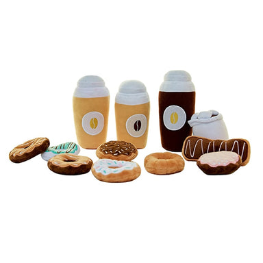Wonder & Wise Coffee and Donut Playfood Set Front View