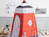Wonder & Wise Rocket Pop-up Playhouse Front Side View
