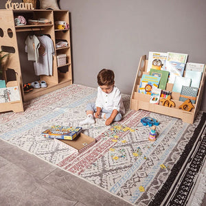 Wood and Hearts Montessori Bookshelf Lifestyle