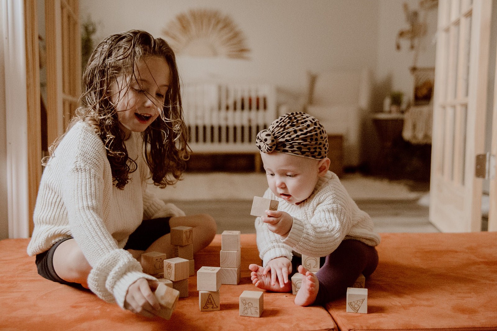 Bannor Toys Maple ABC Block Set