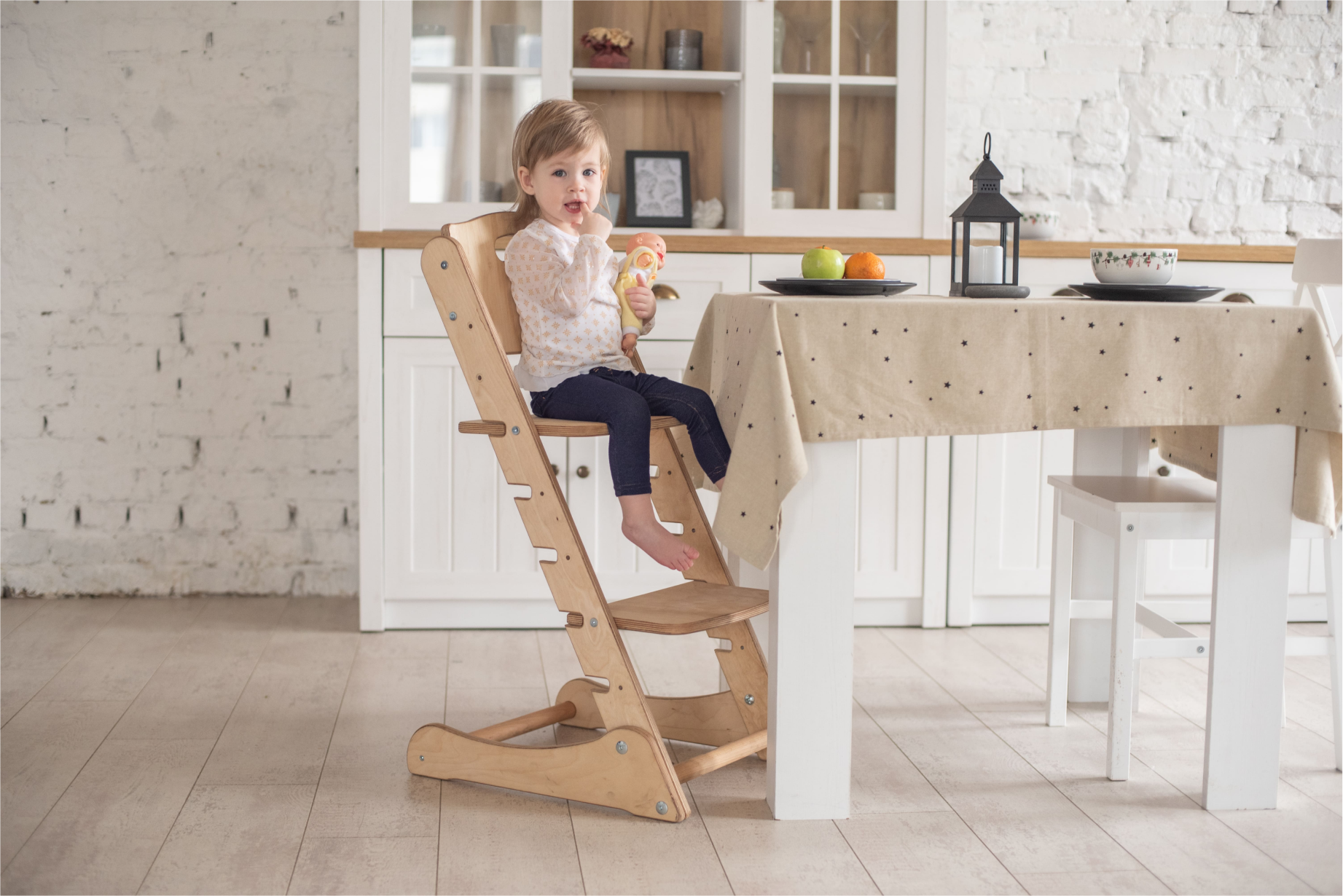 Goodevas Montessori Toddler Chair with Tabletop